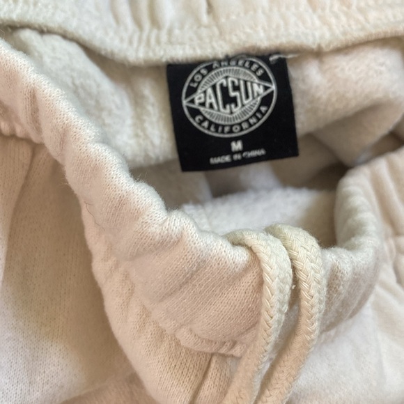 PacSun off-white joggers size M - Picture 5 of 5